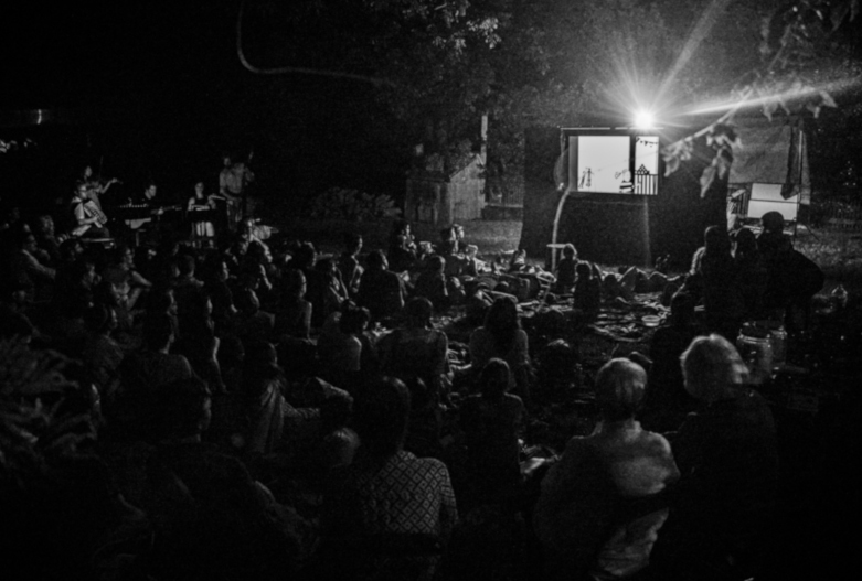 Rare outdoor performance of Lupita's Revenge